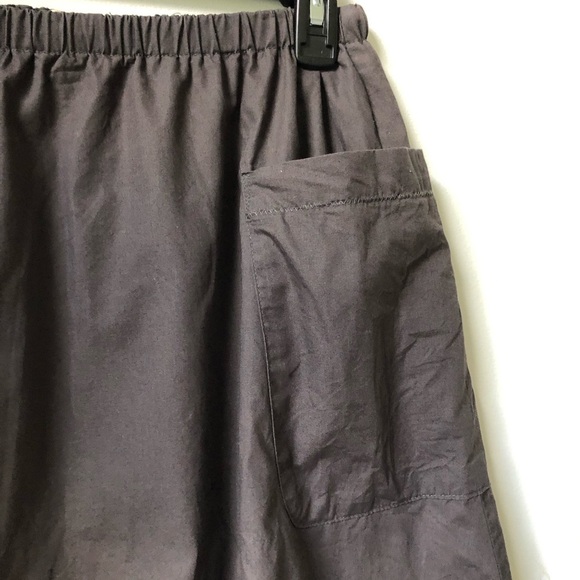 SILENCE AND NOISE Women’s Dark Brown Bubble Hem Mini Skirt Asymmetrical Size S - Picture 7 of 10
